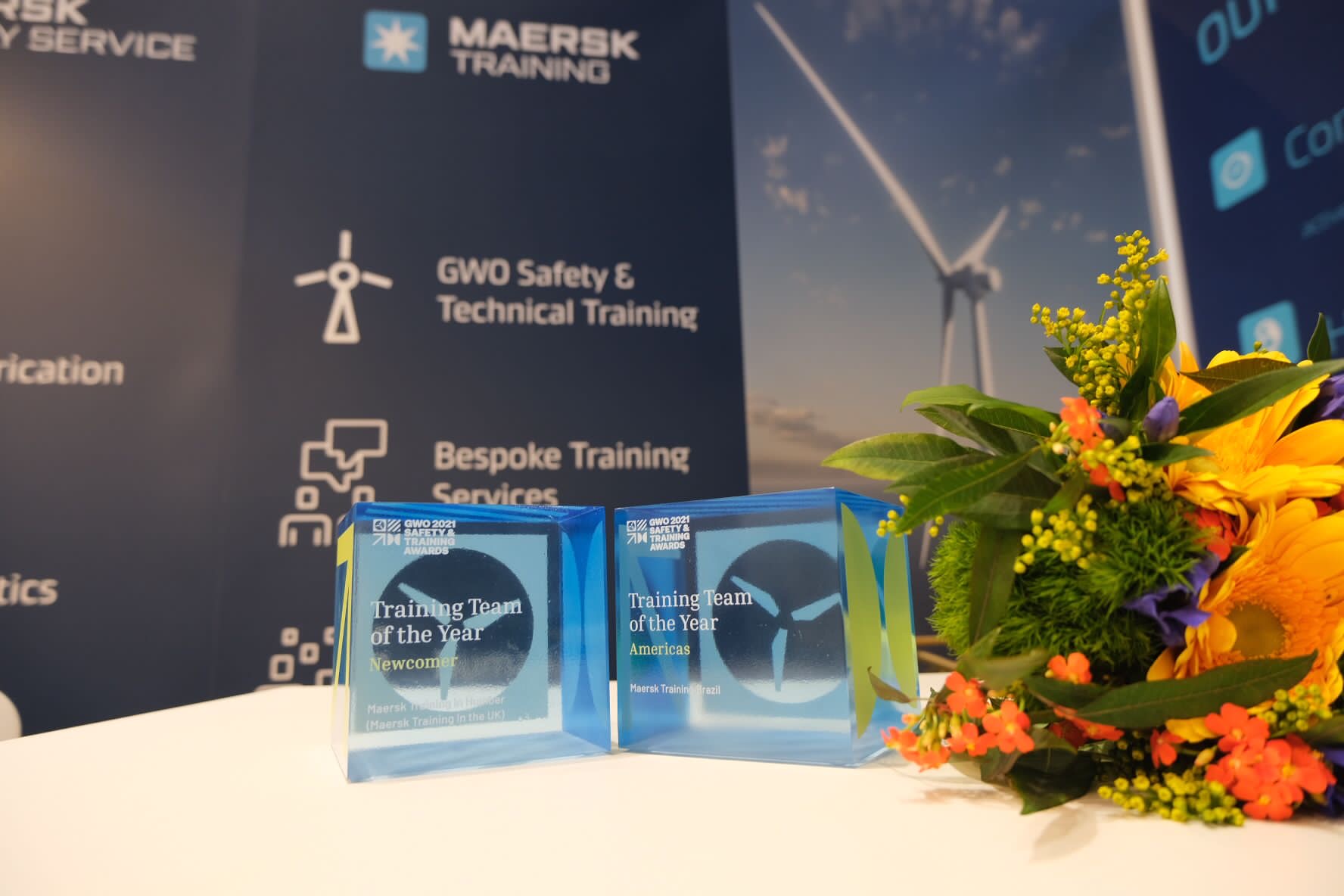 Maersk Training wins two coveted safety and training awards at newly launched Global Wind Organisation award ceremony