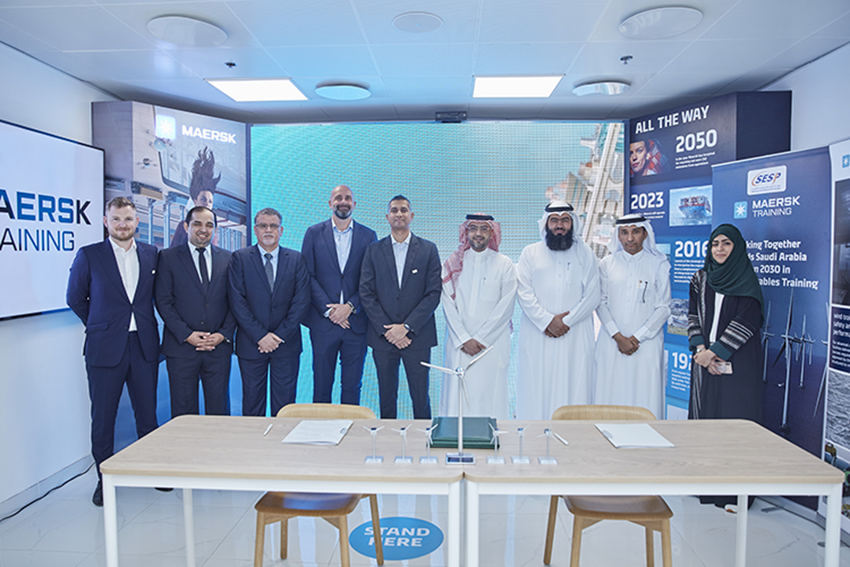 Maersk Training partners with Saudi Electric Services Polytechnic for upskilling of Saudi Arabia’s renewable energy sector’s workforce