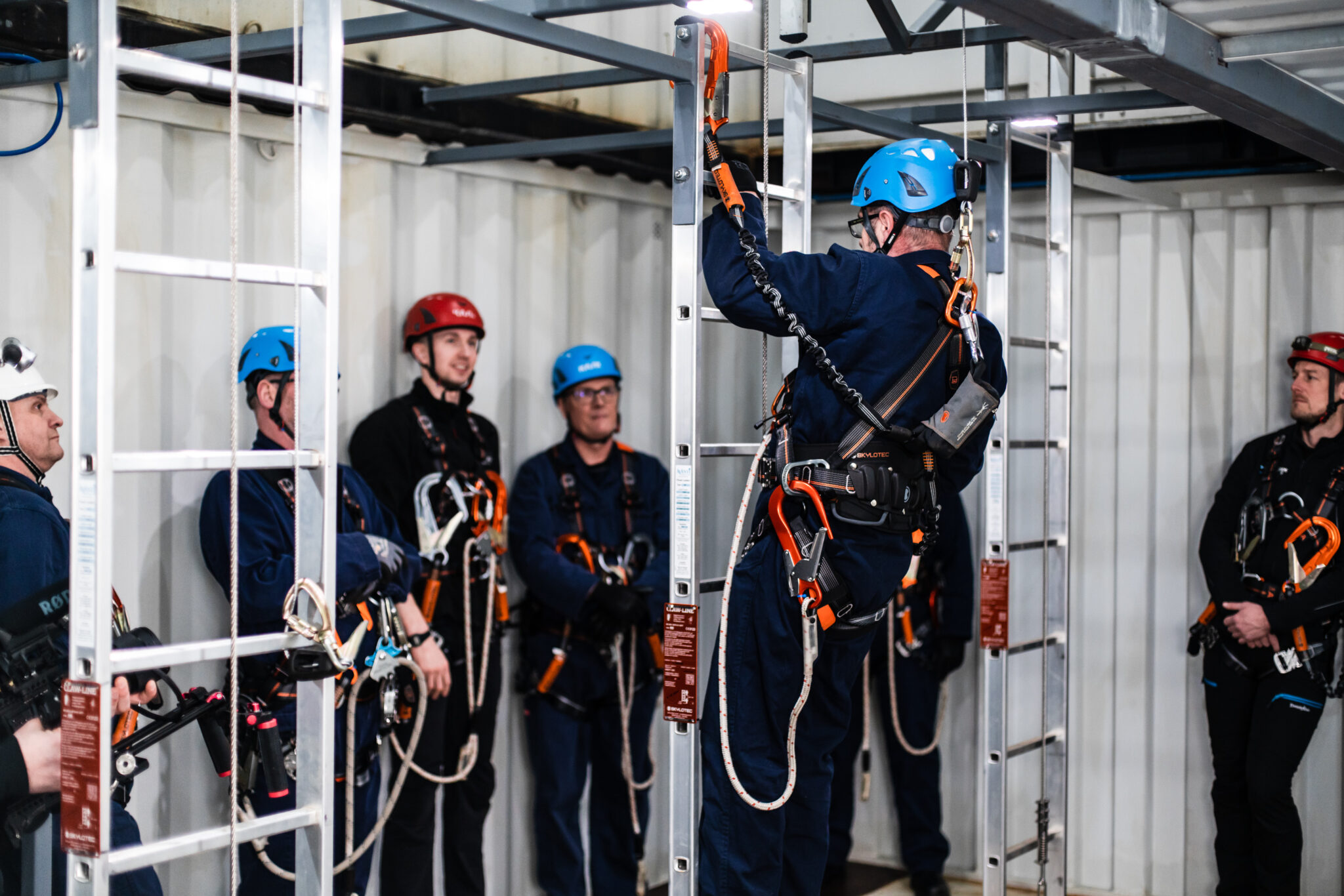 GWO Working at Height practical session