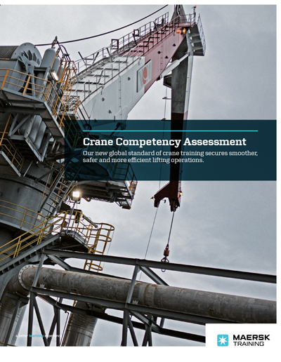 Maersk Training crane competency assessment pdf